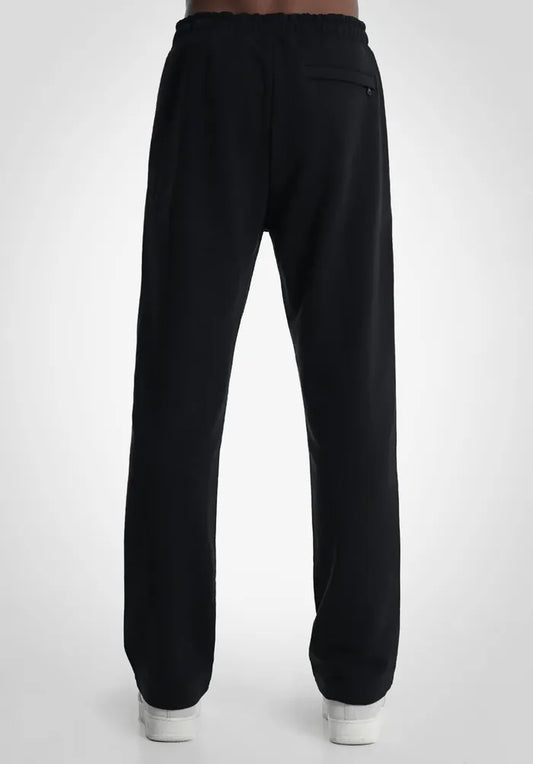 Black Straight Pants