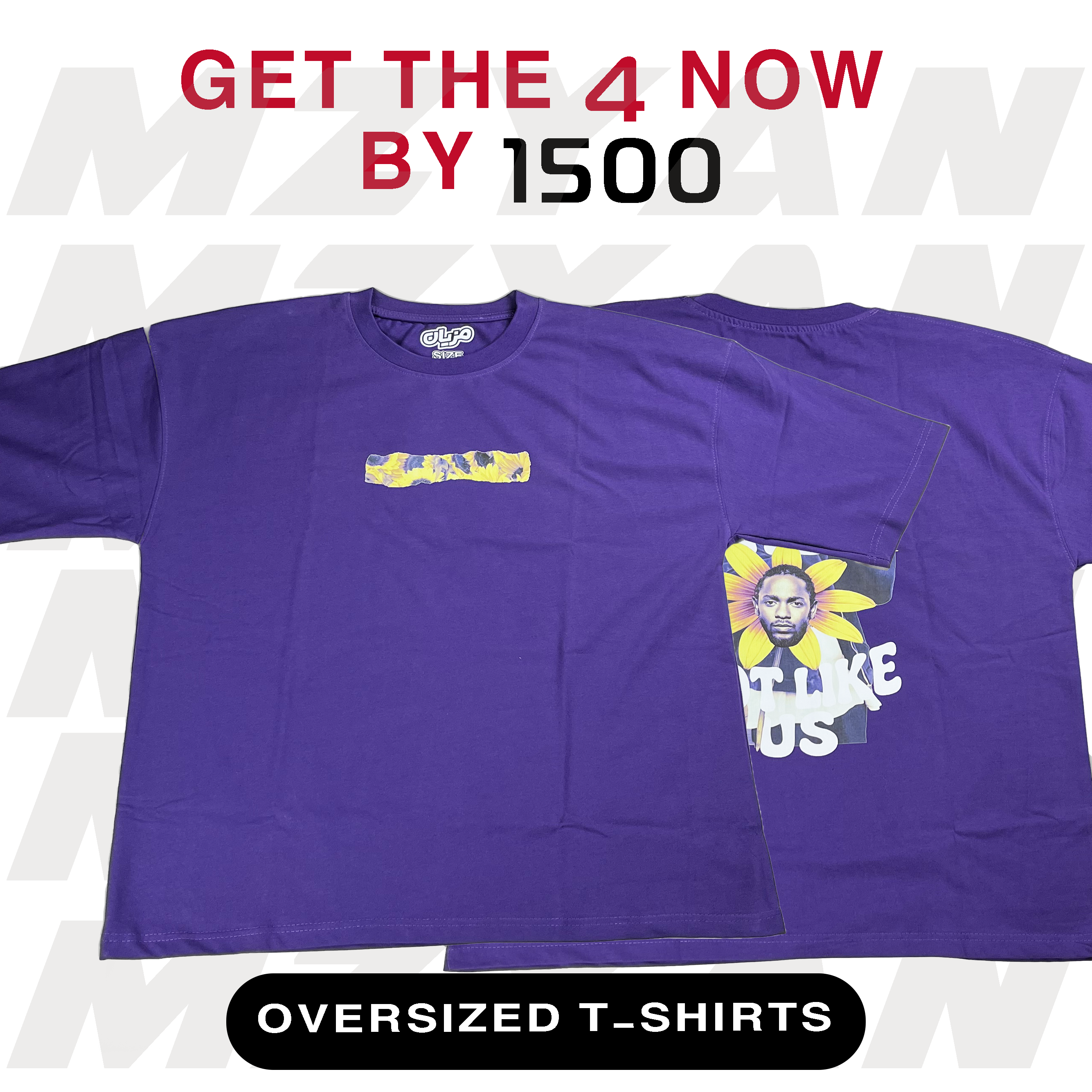 OVERSIZED PRINTED T-SHIRTS