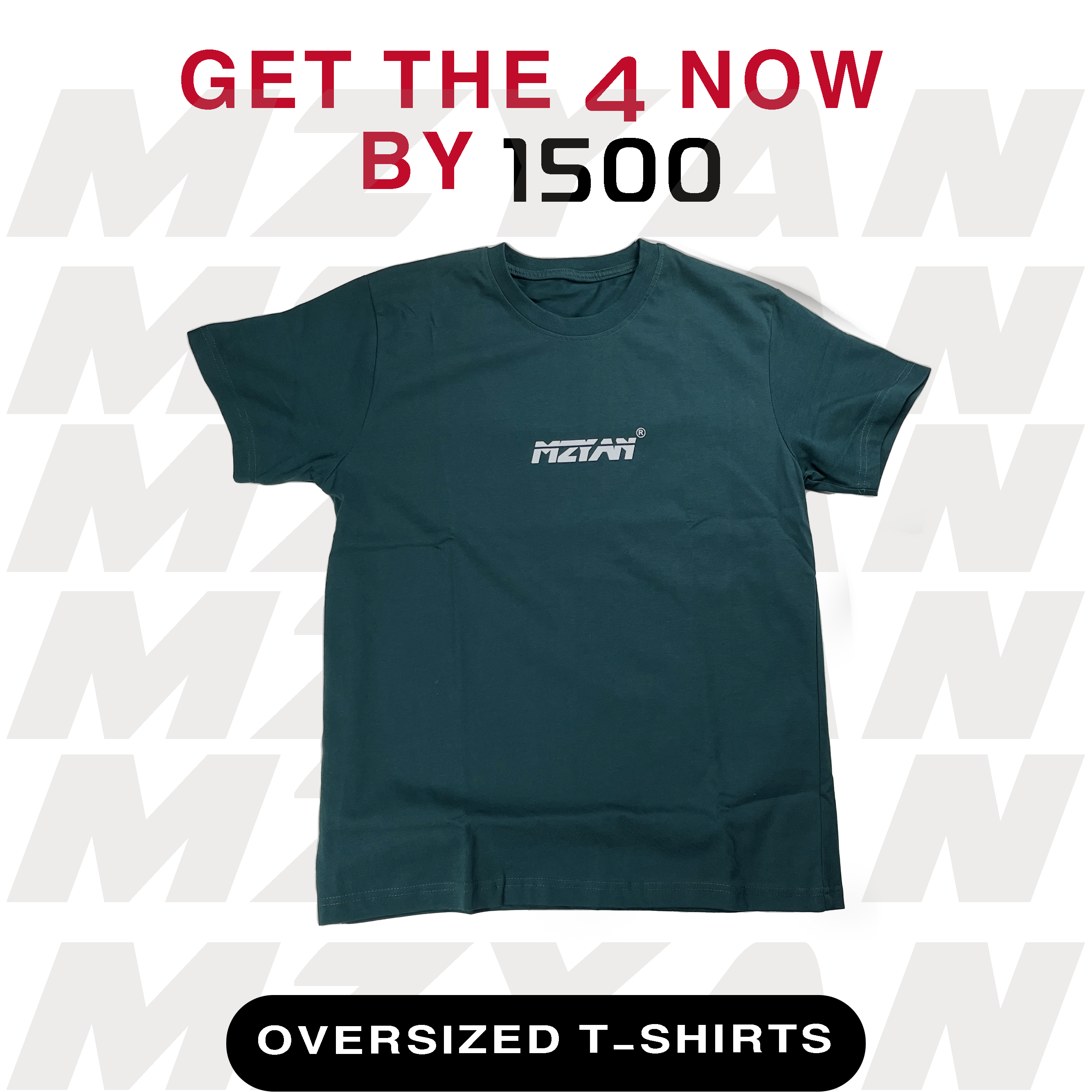 OVERSIZED PRINTED T-SHIRTS