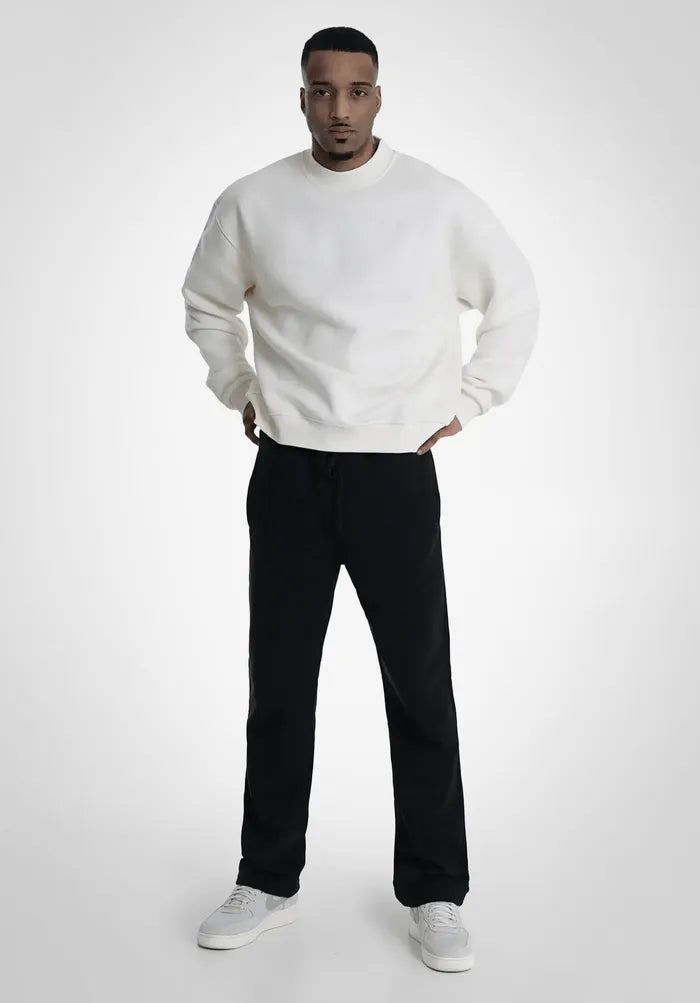 Black Straight Pants