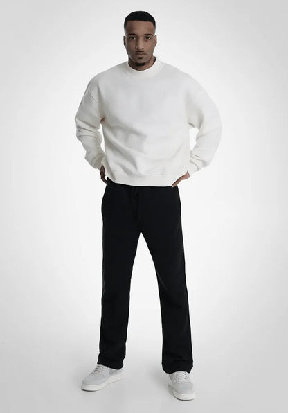 Black Straight Pants