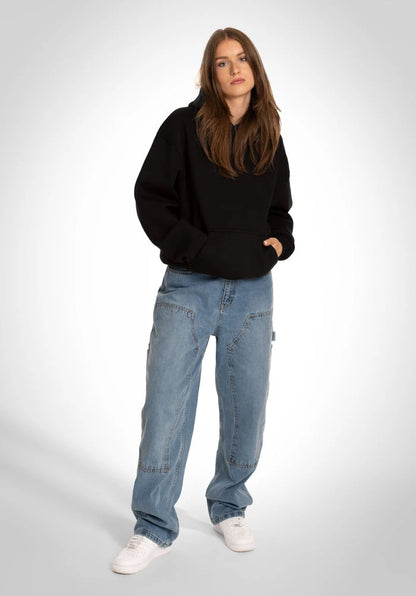 Black Oversize Hoodie