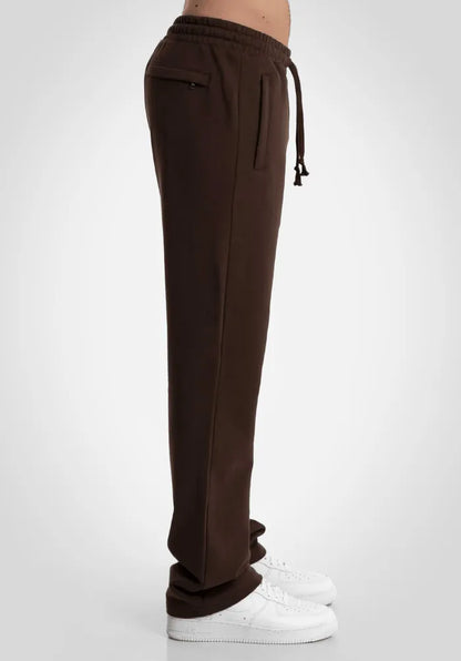 Brown Straight Pants