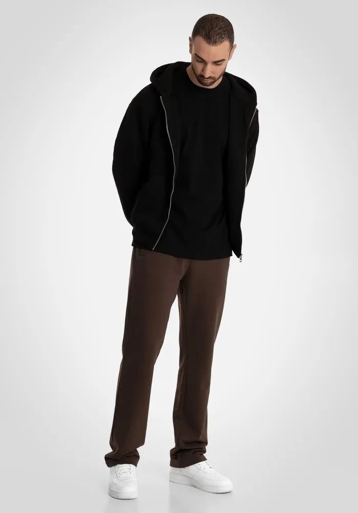 Brown Straight Pants