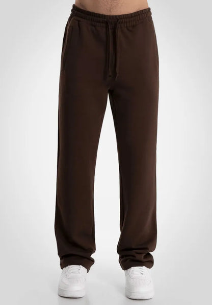 Brown Straight Pants