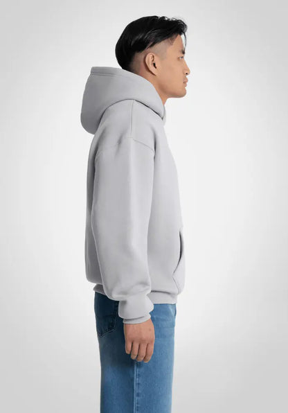 Silver Oversize Hoodie
