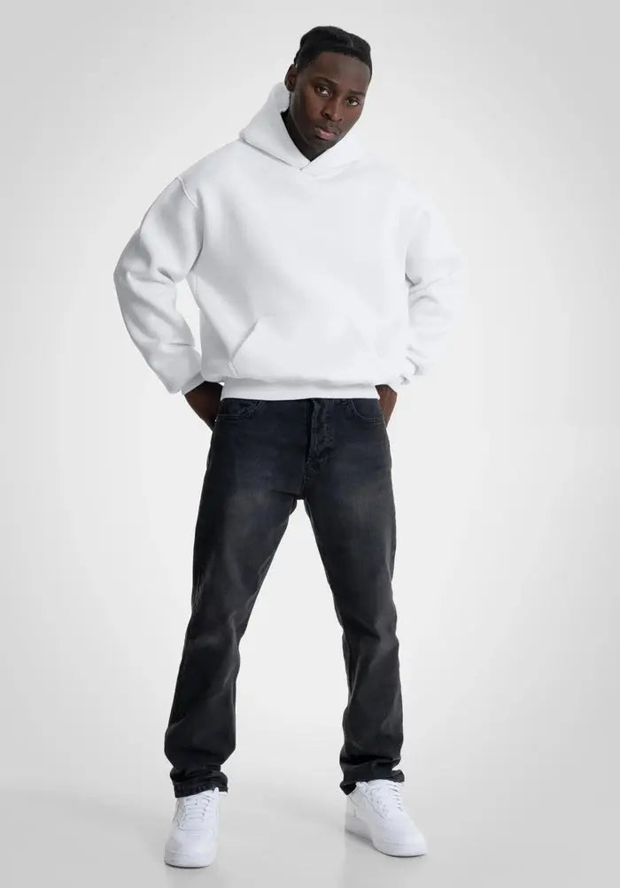 White Oversize Hoodie