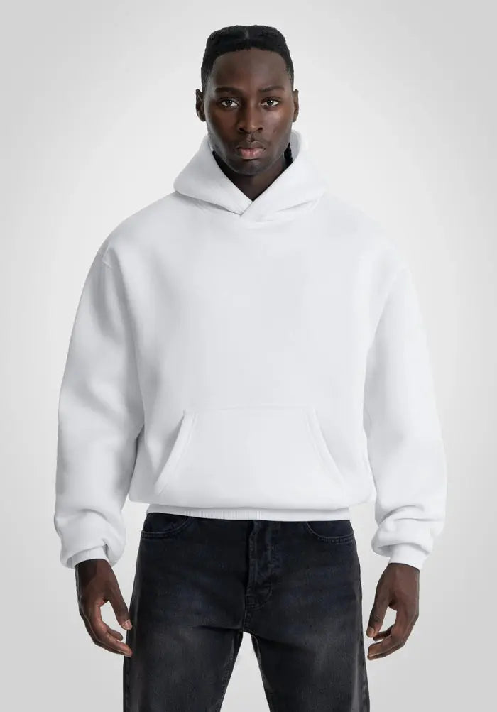 White Oversize Hoodie